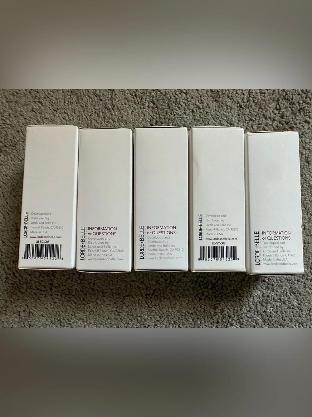 Lorde+Belle Clean Skincare Bundle C+ Brightening Hydra Max Redness Wrinkle Spot